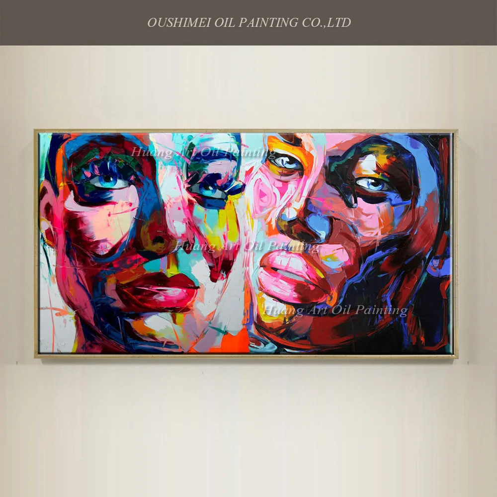 Popular Modern Handmade Painting Knife Head Portrait Abstract Hang Wall Paintings Character Paintings On Canvas Painting
Popular Modern Handmade Painting Knife Head Portrait Abstract Hang Wall Paintings Character Paintings On Canvas Painting