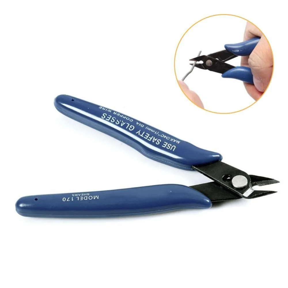 KITPIPI Electrician Durable Chisel Tool Pliers 170 Mini Cutting Nippers Mini Electrical Wire Cable Cut Diagonal Pliers
KITPIPI Electrician Durable Chisel Tool Pliers 170 Mini Cutting Nippers Mini Electrical Wire Cable Cut Diagonal Pliers