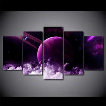 5 Piece HD Printed Purple Universe Galaxy Framed Wall Picture Art Poster Painting On Canvas For Living Room Photo Print
5 Piece HD Printed Purple Universe Galaxy Framed Wall Picture Art Poster Painting On Canvas For Living Room Photo Print