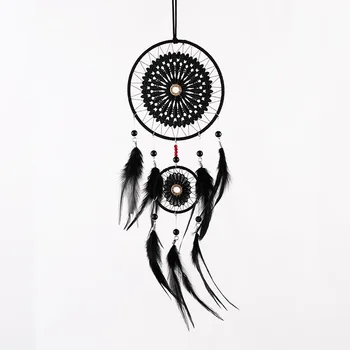 DIY Rhinestone pendant double dream catcher Indian feather ornaments literary gift car ornaments
DIY Rhinestone pendant double dream catcher Indian feather ornaments literary gift car ornaments