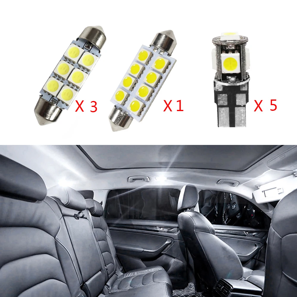 9PCS LED Reading Light/Interior dome map Light Kit Bulb Upgrade for Volkswagen VW Scirocco R Glove box Trunk Visor Light
9PCS LED Reading Light/Interior dome map Light Kit Bulb Upgrade for Volkswagen VW Scirocco R Glove box Trunk Visor Light