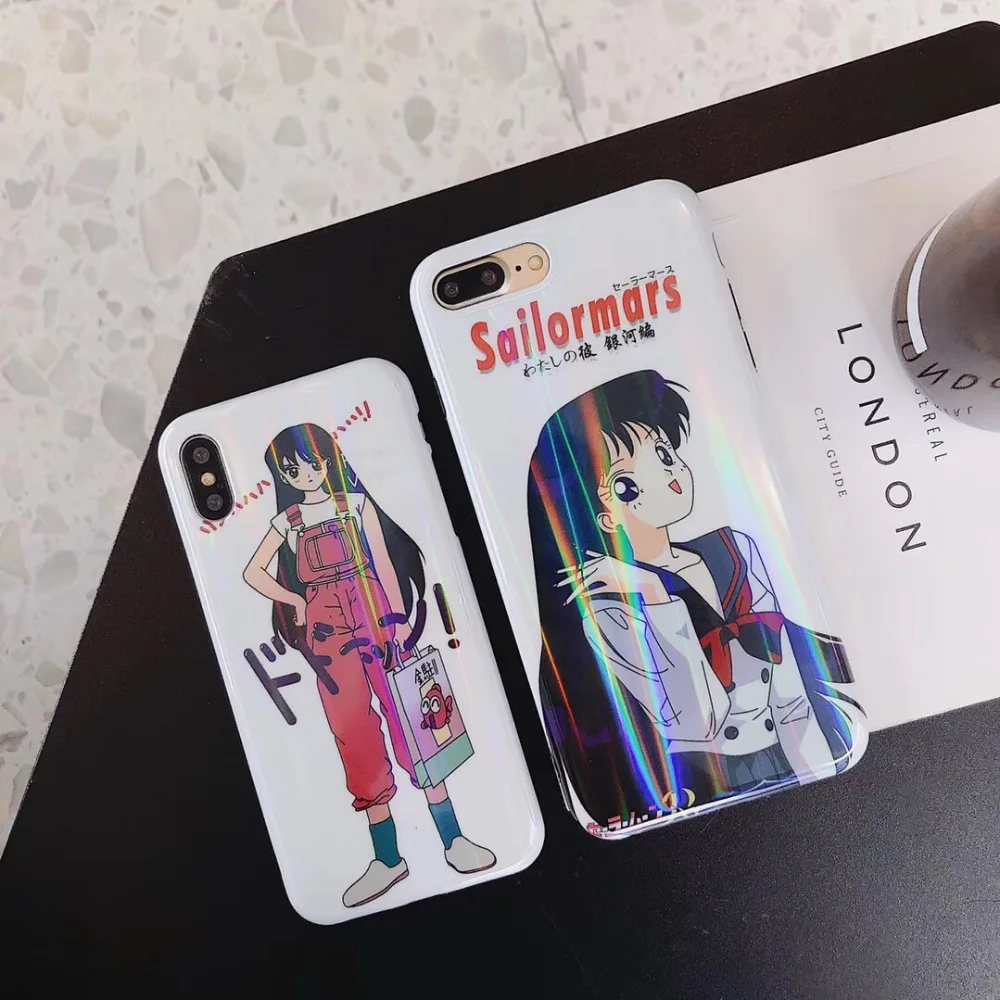 maosenguoji laser cute cartoon Sailor Mars funny girl Mobile Phone Case for iphone 6 6s 6plus 7 8 plus X XR XS MAX fashion case
maosenguoji laser cute cartoon Sailor Mars funny girl Mobile Phone Case for iphone 6 6s 6plus 7 8 plus X XR XS MAX fashion case