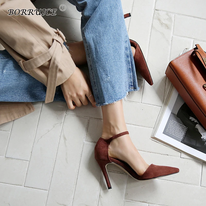 BORRUICE Woman Sexy Pointed Toe High Heels Pumps Fashion Women Shoes Pumps Ladies Wedding Shoes Spring And Autumn Sandals
BORRUICE Woman Sexy Pointed Toe High Heels Pumps Fashion Women Shoes Pumps Ladies Wedding Shoes Spring And Autumn Sandals
