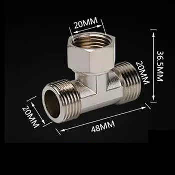 1/2'' BSP Male-Female-Male Thread Brass Electroplating Tee Connector Union Loose Joint Nut Coupling Pipe Fitting for Water
1/2'' BSP Male-Female-Male Thread Brass Electroplating Tee Connector Union Loose Joint Nut Coupling Pipe Fitting for Water