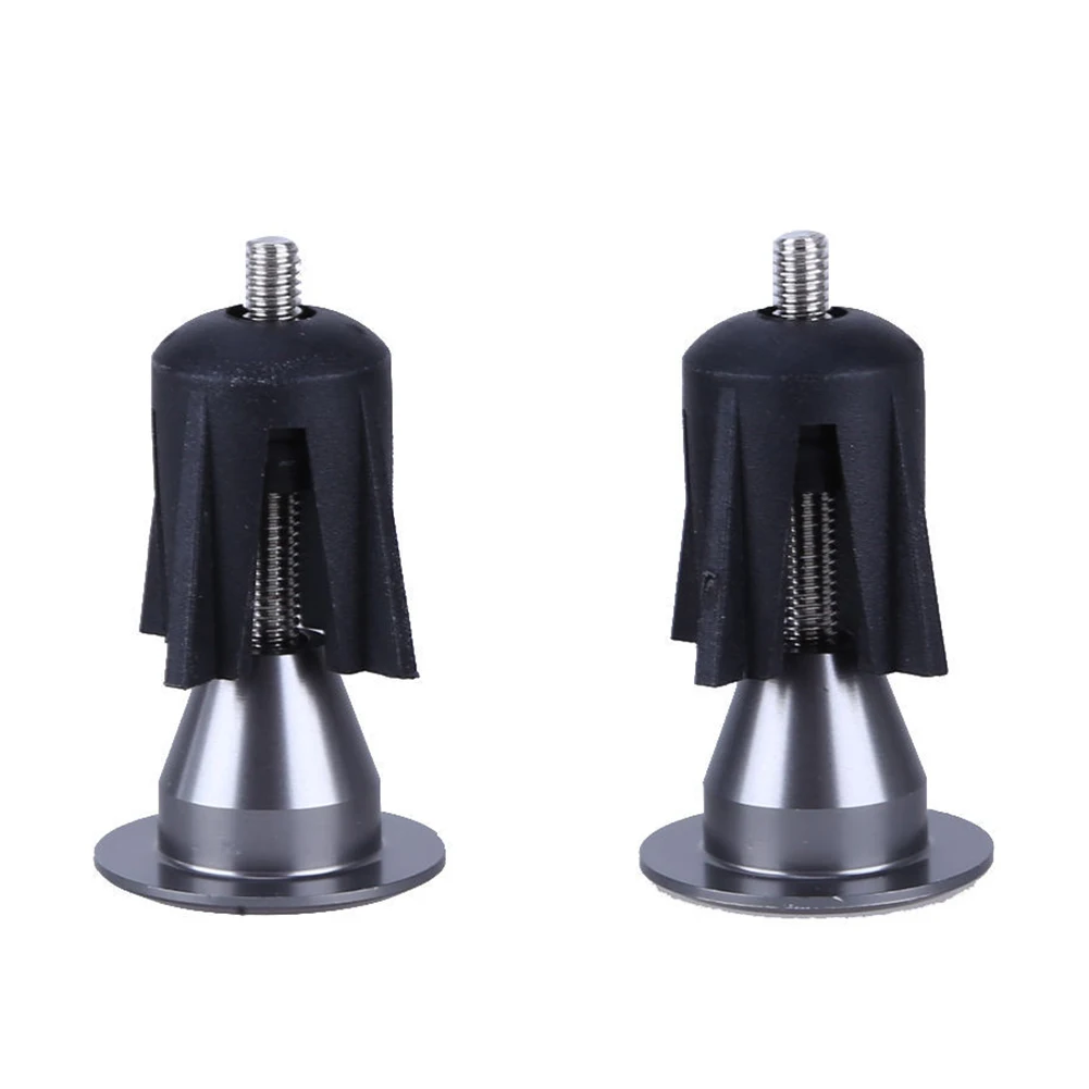 One Pair Road Bike Bicycle Aluminum Handlebar Handle Grips Bar Cap End Plugs