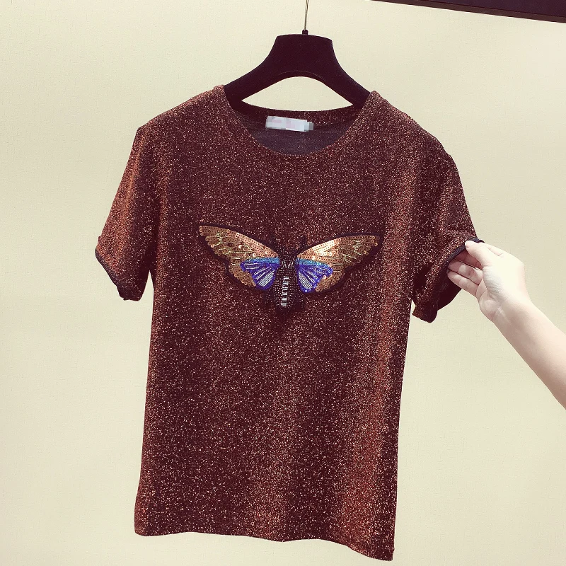 MUMUZI New Korean Print ulzzang Short-sleeved Women Butterfly T-shirt Female Loose Bottoming Tee Shirt Femme Girlfriends
MUMUZI New Korean Print ulzzang Short-sleeved Women Butterfly T-shirt Female Loose Bottoming Tee Shirt Femme Girlfriends