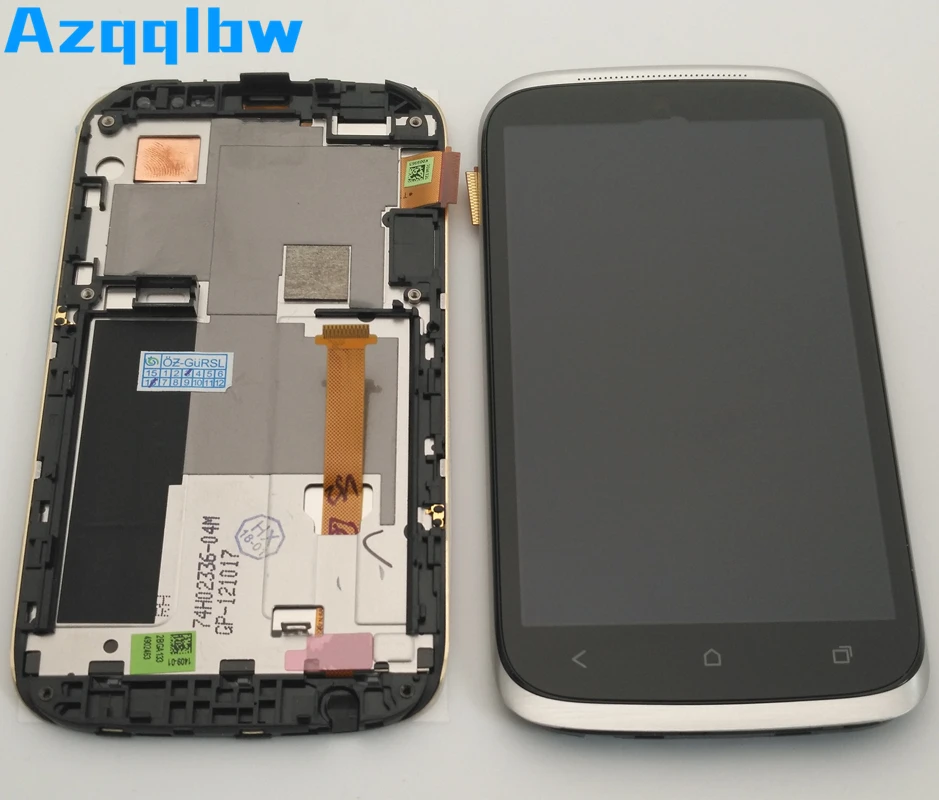 Azqqlbw 4.0" Display For HTC X T328e LCD Display+Touch Digitizer Screen Glass For HTC Desire X T328e Display with Frame+tools
Azqqlbw 4.0" Display For HTC X T328e LCD Display+Touch Digitizer Screen Glass For HTC Desire X T328e Display with Frame+tools