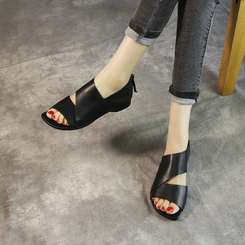 women leather sandals 2.5 cm high heels peep toe 2019 summer shoes ladies retro sandals handmade leather women sandals
women leather sandals 2.5 cm high heels peep toe 2019 summer shoes ladies retro sandals handmade leather women sandals