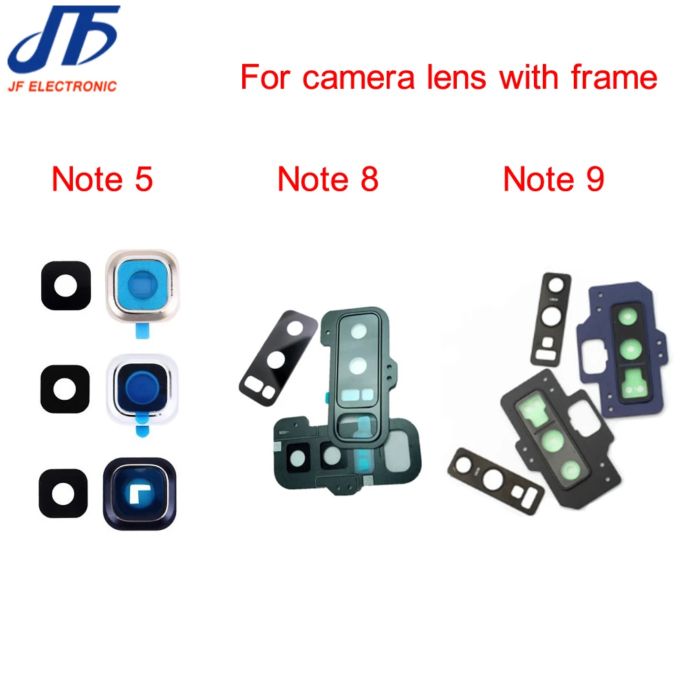 10Pcs/Lot New For Samsung Galaxy Note5 note 8 9 Rear Back Main Camera Glass Lens Cover with Frame Replacement Parts
10Pcs/Lot New For Samsung Galaxy Note5 note 8 9 Rear Back Main Camera Glass Lens Cover with Frame Replacement Parts