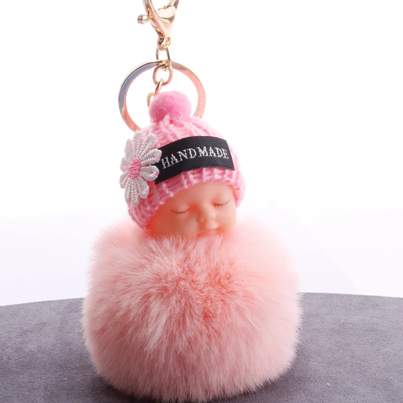 Cute Sleeping Baby Plush Doll Kids Baby Toy Fur Ball Key Chain Pendant Girl Bag Ornaments Easter Decor Birthday Favors Xmas Gift
Cute Sleeping Baby Plush Doll Kids Baby Toy Fur Ball Key Chain Pendant Girl Bag Ornaments Easter Decor Birthday Favors Xmas Gift