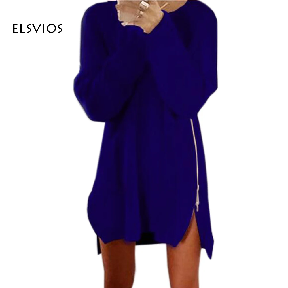 ELSVIOS 2017 Casual Warm Winter Autumn Women Sweater Knit Fashion Elegant Long Sleeve Zipper Womens Clothing plus size 21 colors
ELSVIOS 2017 Casual Warm Winter Autumn Women Sweater Knit Fashion Elegant Long Sleeve Zipper Womens Clothing plus size 21 colors