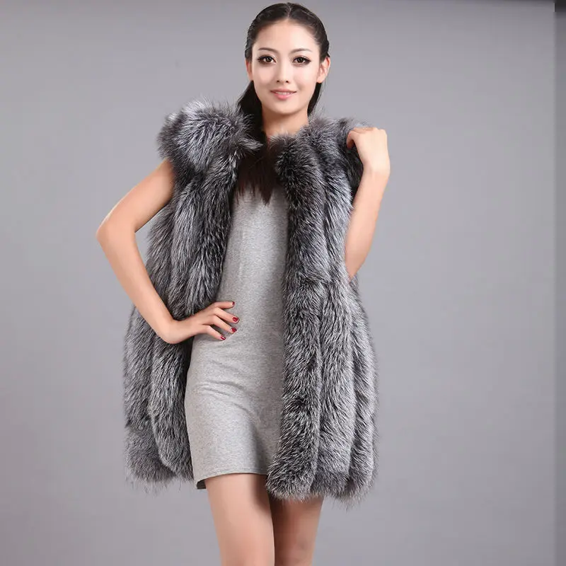 winter new Real Fox Fur Vest for Women Winter Thick Vertical Stripe Natural Fox Fur Waist coat
winter new Real Fox Fur Vest for Women Winter Thick Vertical Stripe Natural Fox Fur Waist coat