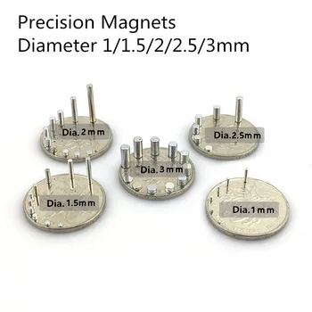 Tinny Micro Magnet Disc Diameter 1mm 1.5mm 0.04" Precision Cylinder Pins Medical Neodymium Sensor Rare Earth Magnetics 100pcs
Tinny Micro Magnet Disc Diameter 1mm 1.5mm 0.04" Precision Cylinder Pins Medical Neodymium Sensor Rare Earth Magnetics 100pcs