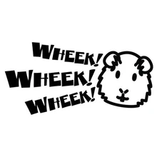 13*6.5cm Guinea Pig Decal Cavy Wheek Wheek Piggy Piggies Window Bumper Sticker Car Decor Vinyl Decals
13*6.5cm Guinea Pig Decal Cavy Wheek Wheek Piggy Piggies Window Bumper Sticker Car Decor Vinyl Decals