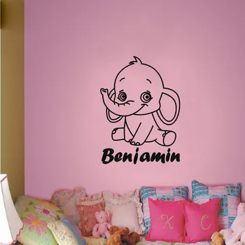 T07056 Eco-friendly Children baby elephant custom name some Wall decals Art Wallpaper Mural Wall vinyl adhesive nursery
T07056 Eco-friendly Children baby elephant custom name some Wall decals Art Wallpaper Mural Wall vinyl adhesive nursery