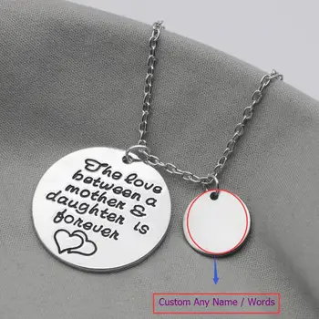 The love between a mother & daughter is forever Necklace Mother's Day Gift Engrave Name Can Choose Birthstone Necklace YP3139
The love between a mother & daughter is forever Necklace Mother's Day Gift Engrave Name Can Choose Birthstone Necklace YP3139