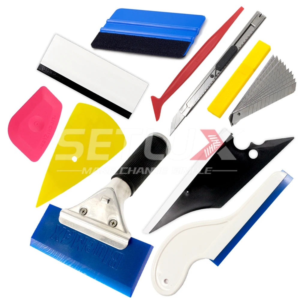 3D Carbon Fiber Vinyl Wrap Film Squeegee Wrapping Tool Kit Car Stickers Cut Knife Car Window Tint Folie Rubber Scraper
3D Carbon Fiber Vinyl Wrap Film Squeegee Wrapping Tool Kit Car Stickers Cut Knife Car Window Tint Folie Rubber Scraper