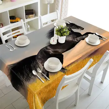 Black horse Tablecloth Waterproof Coffee picnic Table cloth rectangular wedding Round table cover Customized size Pillowcase
Black horse Tablecloth Waterproof Coffee picnic Table cloth rectangular wedding Round table cover Customized size Pillowcase