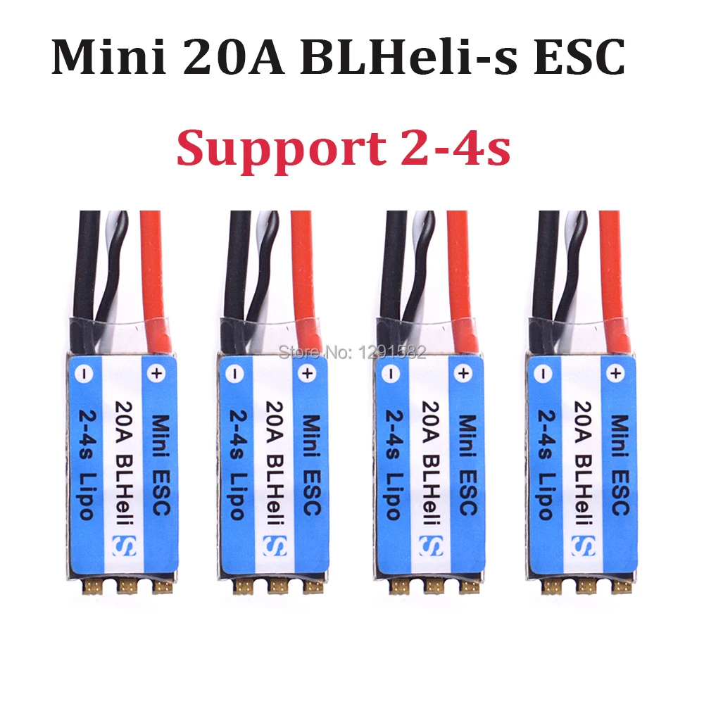 Mini BLHeli-S 20A 2-4S ESC for FLoss 210 250 Martian II 220mm 250mm Nova 235mm Freestyle 250 FPV Race Quadcopter
Mini BLHeli-S 20A 2-4S ESC for FLoss 210 250 Martian II 220mm 250mm Nova 235mm Freestyle 250 FPV Race Quadcopter