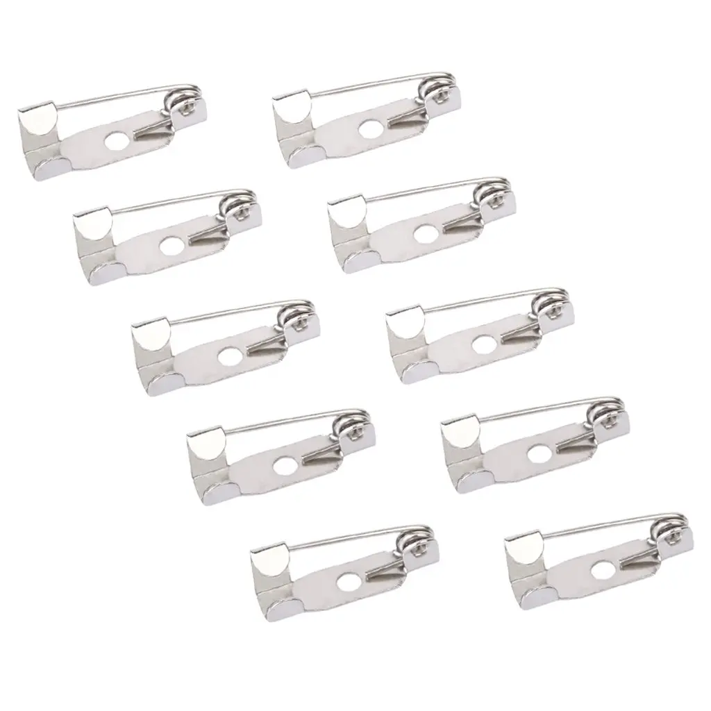 50 Pcs Pins For DIY Brooches Silver Color Brooch Pins 15mm Brooch Safety Lock Pin Fashion Simple Brooch Jewelry Accessory Parts
50 Pcs Pins For DIY Brooches Silver Color Brooch Pins 15mm Brooch Safety Lock Pin Fashion Simple Brooch Jewelry Accessory Parts