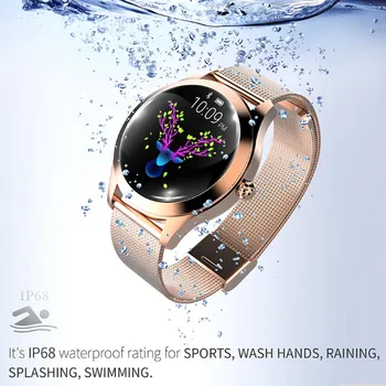 Lady Smart Watch Women IP68 Waterproof Heart Rate Monitoring Fitness Bracelet Smartwatch Girl Clock For Android IOS Sprots Watch
Lady Smart Watch Women IP68 Waterproof Heart Rate Monitoring Fitness Bracelet Smartwatch Girl Clock For Android IOS Sprots Watch