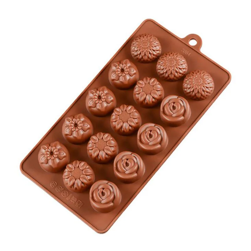 Chocolate Molds 15 Even 4 Style Flowers Silicone Mold Cookies Fondant Cake Baking Tools Cake Decorating Ice Cube Tray
Chocolate Molds 15 Even 4 Style Flowers Silicone Mold Cookies Fondant Cake Baking Tools Cake Decorating Ice Cube Tray