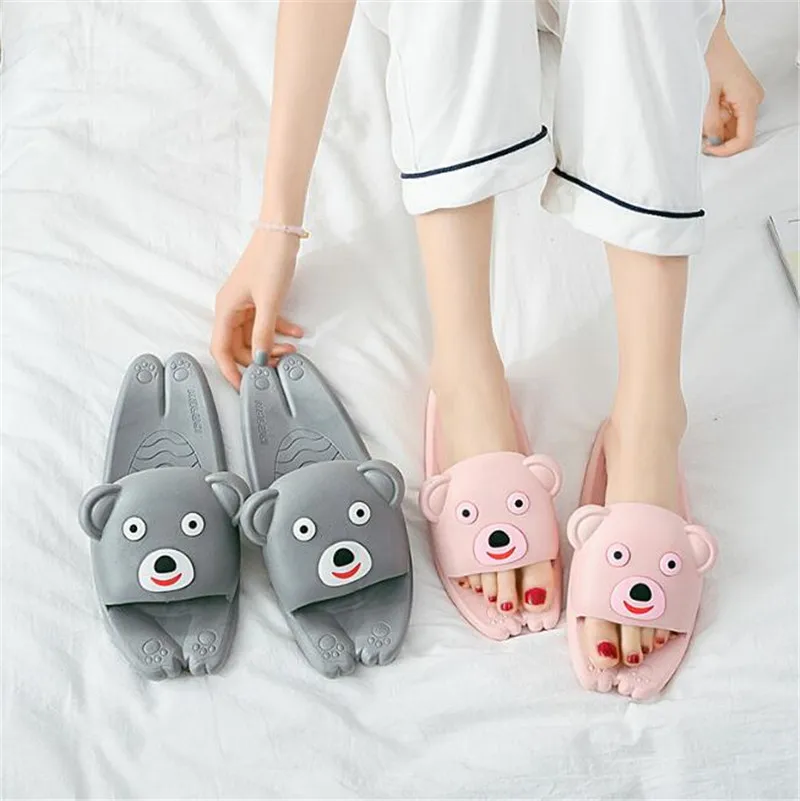 Weoneit/женские и мужские тапочки милая стильная пляжная обувь для влюбленных пар