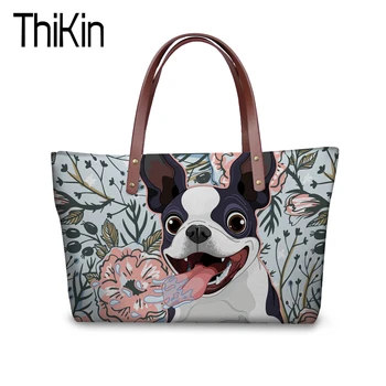 THIKIN Luxury Handbags Women Shoulder Bag Boston Terrier Printed Bags for Women 2018 Female Large Messenger Bag Bolsa Feminine
THIKIN Luxury Handbags Women Shoulder Bag Boston Terrier Printed Bags for Women 2018 Female Large Messenger Bag Bolsa Feminine