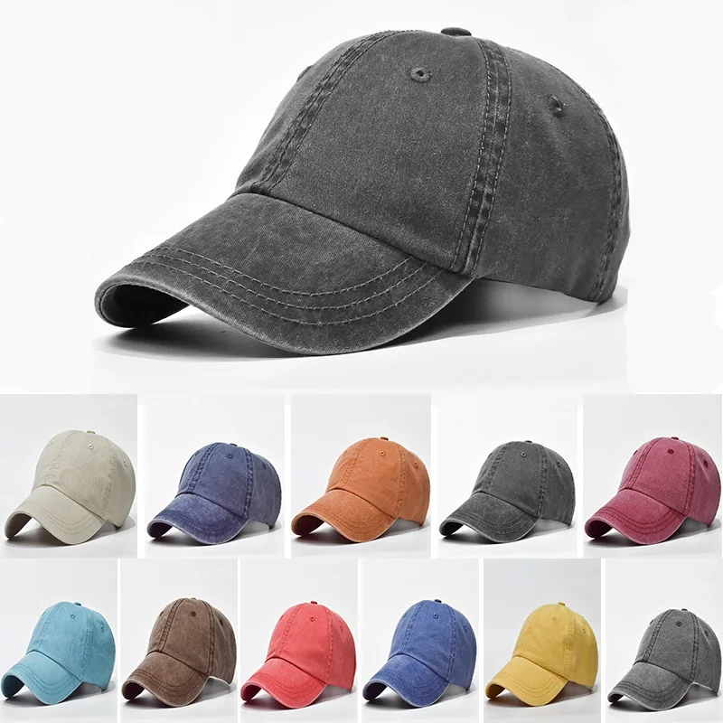 High quality Washed Cotton Adjustable Solid color Denim Baseball Cap Unisex couple cap Fashion Leisure Casual HAT Snapback cap
High quality Washed Cotton Adjustable Solid color Denim Baseball Cap Unisex couple cap Fashion Leisure Casual HAT Snapback cap