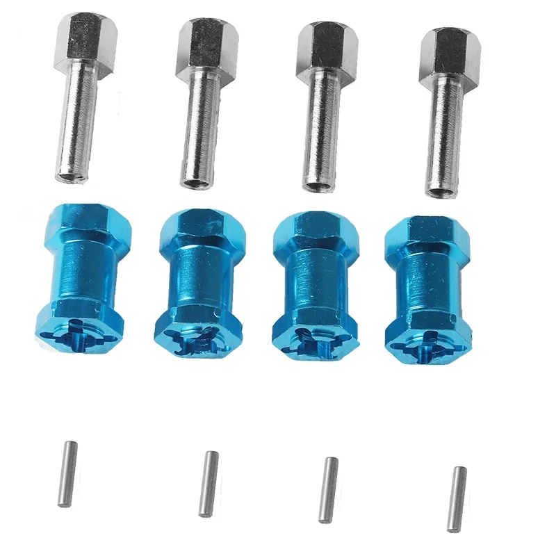 4Pcs 1/10 Aluminum 12mm Wheel Hex Hub 200mm Extension Adapter Long Combiner Coupler for RC Car HSP Axial Traxxas Parts
4Pcs 1/10 Aluminum 12mm Wheel Hex Hub 200mm Extension Adapter Long Combiner Coupler for RC Car HSP Axial Traxxas Parts