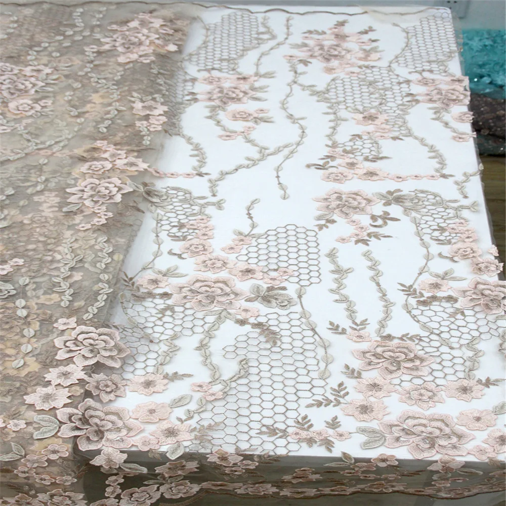 Latest French 3D Lace Fabric Tulle Net Fabric 2018 High Quality African Net Lace Costura Embroidery Mesh Lace Fabric GF410-2
Latest French 3D Lace Fabric Tulle Net Fabric 2018 High Quality African Net Lace Costura Embroidery Mesh Lace Fabric GF410-2