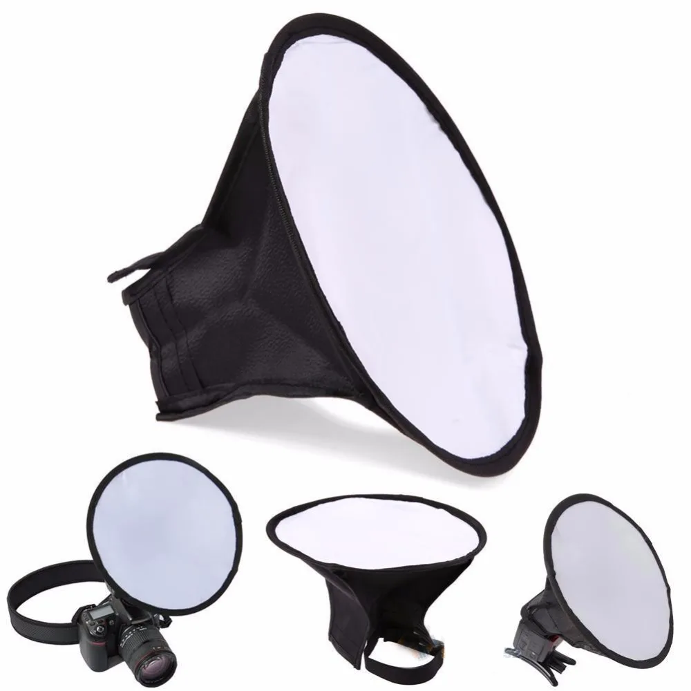 20cm Round Flash Softbox Diffuser Speedlight Mini Soft Box for GODOOX V860II V860 V850II V850 TT685 TT600 TT350 TT560 TT680
20cm Round Flash Softbox Diffuser Speedlight Mini Soft Box for GODOOX V860II V860 V850II V850 TT685 TT600 TT350 TT560 TT680