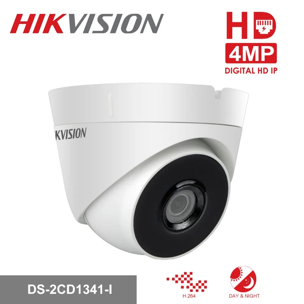 Hikvision 4MP POE IP Camera Outdoor DS-2CD1343G0-I HD Turret Secuiry PoE IP Camera Infrared Night Vision Video Surveillance
Hikvision 4MP POE IP Camera Outdoor DS-2CD1343G0-I HD Turret Secuiry PoE IP Camera Infrared Night Vision Video Surveillance