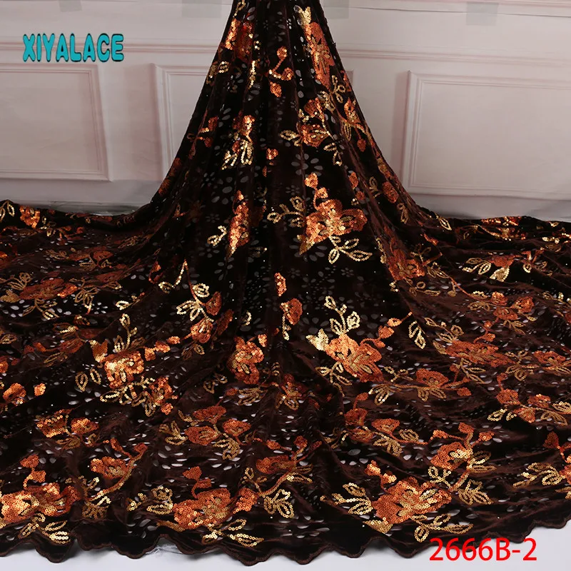 Hot Sale African Velvet Lace Fabric High Quality French Lace Fabric Sequins Nigerian Tulle Lace Fabric For Wedding Dress 2666b
Hot Sale African Velvet Lace Fabric High Quality French Lace Fabric Sequins Nigerian Tulle Lace Fabric For Wedding Dress 2666b
