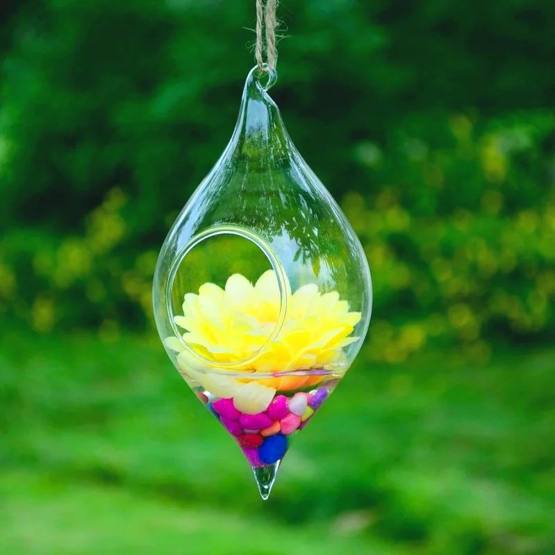 Creative Hanging Transparent Diamond Glass Vase Artificial Blown Crafts Micro-landscape Plant Decorative Flower Ware
Creative Hanging Transparent Diamond Glass Vase Artificial Blown Crafts Micro-landscape Plant Decorative Flower Ware