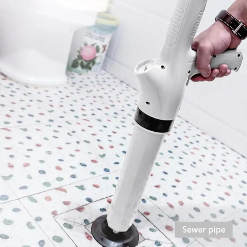 Sewer Cleaner High Pressure Air Drain Blaster Clog Dredge Clogged Remover Toilet Plunger
Sewer Cleaner High Pressure Air Drain Blaster Clog Dredge Clogged Remover Toilet Plunger