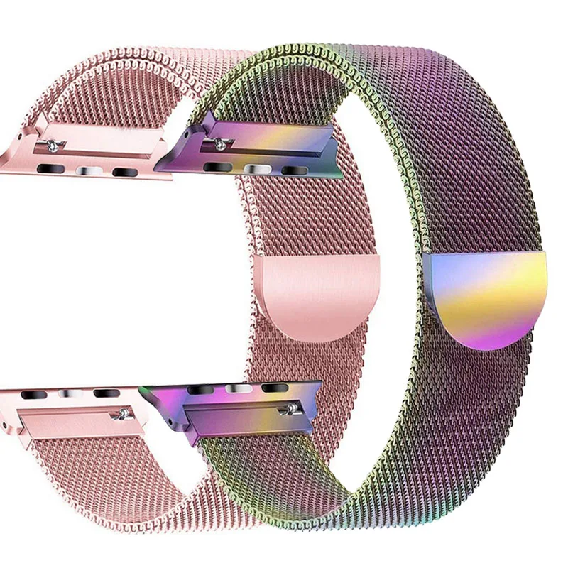 Series 1 2 3 Stainless Steel Strap watchband magnet lock Watch Bands for Apple Watch Metal Milanese loop Band for iwatch 40/42mm
Series 1 2 3 Stainless Steel Strap watchband magnet lock Watch Bands for Apple Watch Metal Milanese loop Band for iwatch 40/42mm