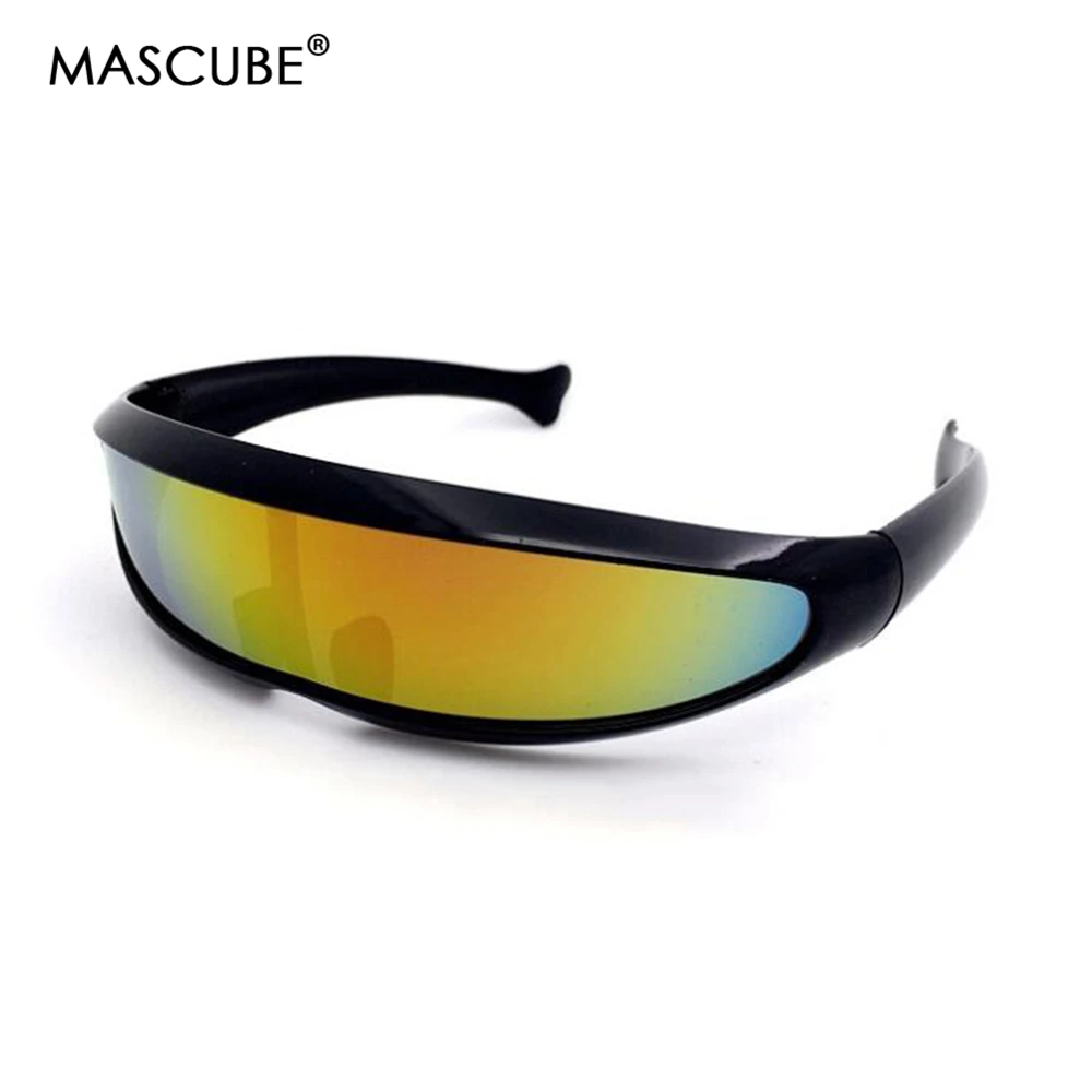MASCUBE Men Women Fishing Sunglasses X-Men Personality Laser Glasses Cool Robots Sun Glasses Driving Sunglass Goggles
MASCUBE Men Women Fishing Sunglasses X-Men Personality Laser Glasses Cool Robots Sun Glasses Driving Sunglass Goggles