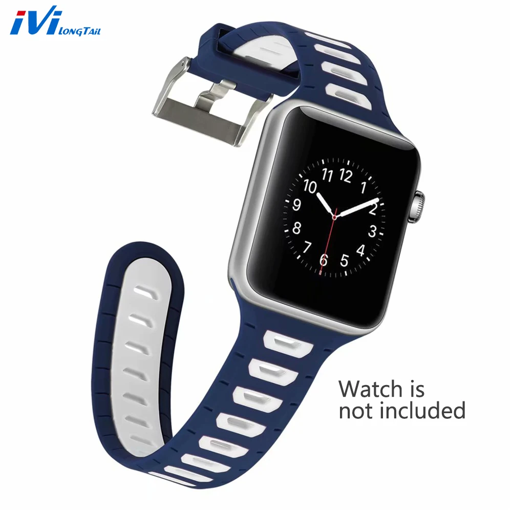 Sport Watchbands for Apple iPhone Watch 42mm 38mm Band for iWatch Series 3 2 1 Watchband Waterproof Strap Rubber Cover Silicone
Sport Watchbands for Apple iPhone Watch 42mm 38mm Band for iWatch Series 3 2 1 Watchband Waterproof Strap Rubber Cover Silicone