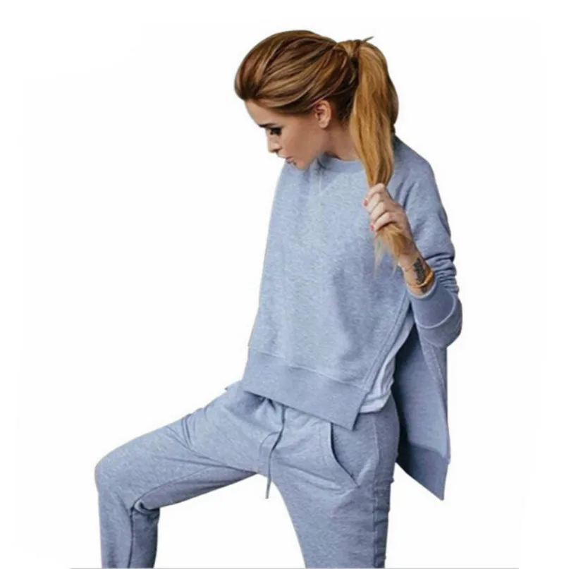 2pcs Long Sleeve Casual Tracksuit Suits for Women Set Sweatshirt+Sweatpants 2 Pieces Sets Women's Suit Sweatsuit Female
2pcs Long Sleeve Casual Tracksuit Suits for Women Set Sweatshirt+Sweatpants 2 Pieces Sets Women's Suit Sweatsuit Female