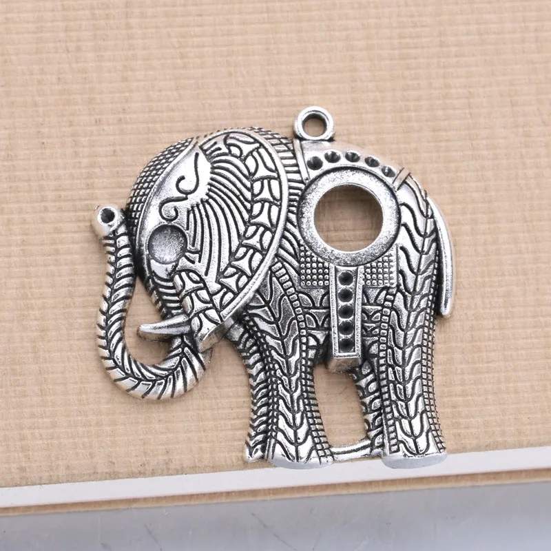5pcs 40x40mm Ancient silver Elephant mascot Necklace Pendant Jewelry Accessory Making Retro Style Jewelry 0523
5pcs 40x40mm Ancient silver Elephant mascot Necklace Pendant Jewelry Accessory Making Retro Style Jewelry 0523