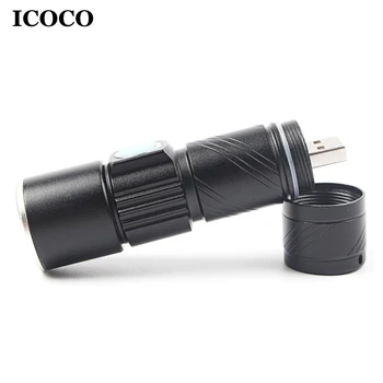 2018 New USB Rechargeable Flashlight Portable Mini Multifunctional Torch Waterproof for Outdoor Night Riding/Camping/Emergency
2018 New USB Rechargeable Flashlight Portable Mini Multifunctional Torch Waterproof for Outdoor Night Riding/Camping/Emergency