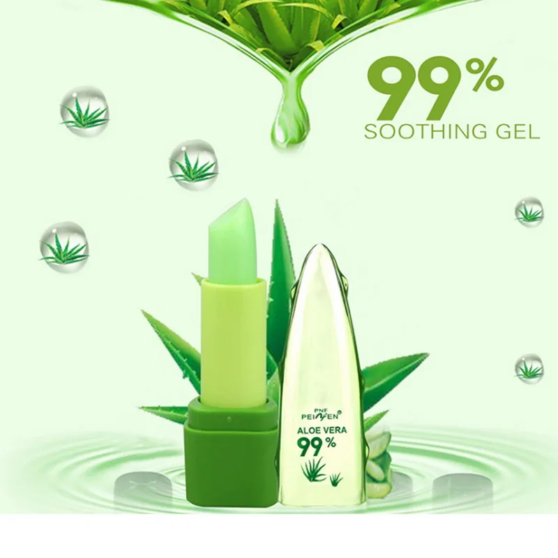 1PC New Moisture Lip Balm Aloe Vera Lipstick Color Mood Changing Long Lasting Moisturizing Lipstick Makeup Lip Care Beauty
1PC New Moisture Lip Balm Aloe Vera Lipstick Color Mood Changing Long Lasting Moisturizing Lipstick Makeup Lip Care Beauty
