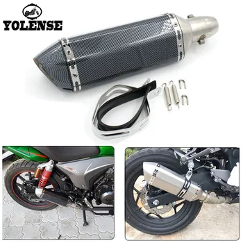 For KAWASAKI NINJA ER-6N ER-6F ZX-6R ZX-10R ZX-14R ZX-6R NINJA250 Motorcycle dirt bike exhaust escape 51mm Exhaust Pipe Muffler
For KAWASAKI NINJA ER-6N ER-6F ZX-6R ZX-10R ZX-14R ZX-6R NINJA250 Motorcycle dirt bike exhaust escape 51mm Exhaust Pipe Muffler