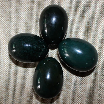 1 piece 48mm*35mm natural Nephrite jade Drilled Yoni Eggs Pelvic Muscle Exercise Tightening Balls For Pregnant Women Health Care
1 piece 48mm*35mm natural Nephrite jade Drilled Yoni Eggs Pelvic Muscle Exercise Tightening Balls For Pregnant Women Health Care