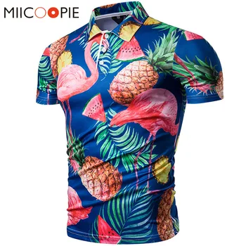 2019 Mens Polo Shirt Brands Summer Fruit Flamingo Printed Short Sleeve Polo Hombre Streetwear Tops Male Hawaii Style Polo Homme
2019 Mens Polo Shirt Brands Summer Fruit Flamingo Printed Short Sleeve Polo Hombre Streetwear Tops Male Hawaii Style Polo Homme