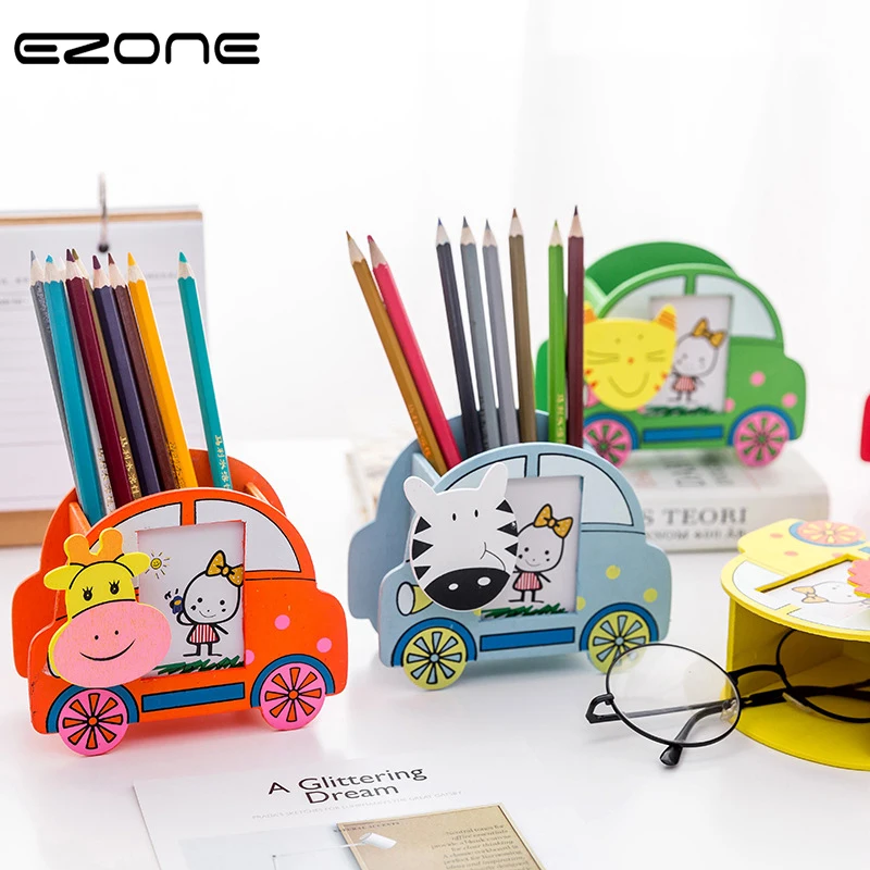 EZONE 1PC Cartoon Pen Holder Design Of Car Shape With Cute Animals Pen Box Desk Organizer Students Study School Office Supply
EZONE 1PC Cartoon Pen Holder Design Of Car Shape With Cute Animals Pen Box Desk Organizer Students Study School Office Supply