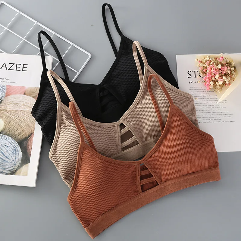 Helisopus Cotton Bra Underwear Seamless Tube Top Brassiere Sexy Front Hollow Out Comfortable Ladies Lingerie Wire Free Intimates
Helisopus Cotton Bra Underwear Seamless Tube Top Brassiere Sexy Front Hollow Out Comfortable Ladies Lingerie Wire Free Intimates