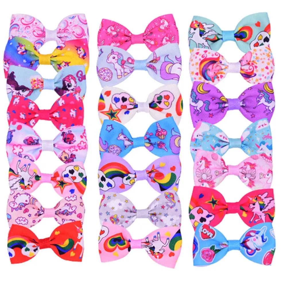 2 pcs Kids Unicorn Pattern Grosgrain Hair Bows Clips Girls Mini Ribbon Bows Hairpin Multicolor Bows Hair Accessories
2 pcs Kids Unicorn Pattern Grosgrain Hair Bows Clips Girls Mini Ribbon Bows Hairpin Multicolor Bows Hair Accessories