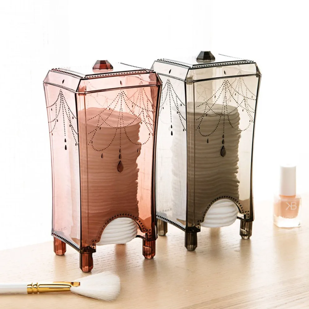 Behogar Classic Clear Color Acrylic Cosmetics Makeup Cotton Ball Pad Dispenser Holder Box Case Storage Organizer Container
Behogar Classic Clear Color Acrylic Cosmetics Makeup Cotton Ball Pad Dispenser Holder Box Case Storage Organizer Container